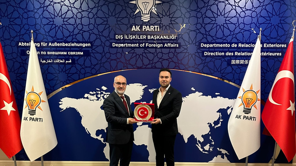 AK PARTİ DIŞ İLİŞKİLER BAŞKAN YARDIMCISI SN. OSMAN TİMURTAŞ’A ZİYARET